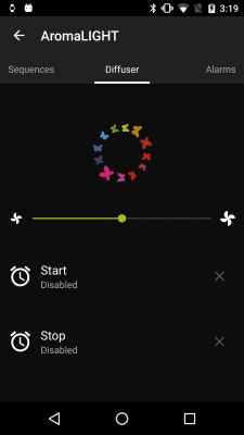 Screenshot of the application AwoX Smart CONTROL - #6