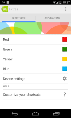 Screenshot of the application AwoX StriimSTICK Remote - #4