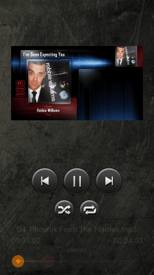 Screenshot of the application Dune Media Controller - #19