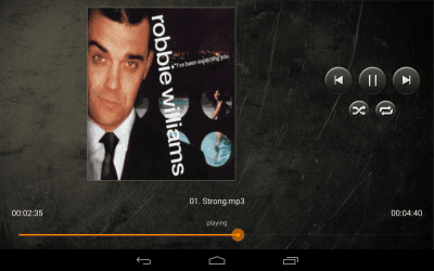 Screenshot of the application Dune Media Controller - #25