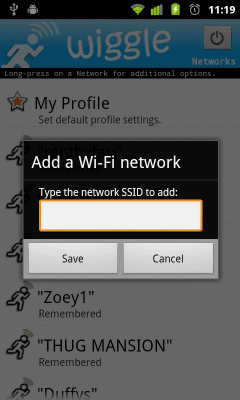 Screenshot of the application Wiggle Lite - #4
