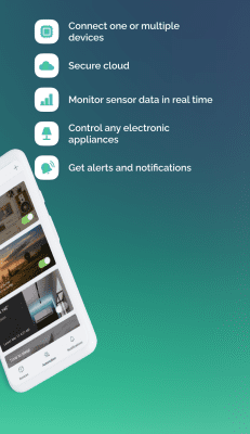 Screenshot of the application Blynk - #2