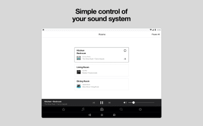 Screenshot of the application Sonos S1 Controller for Android - #5