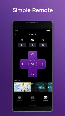 Screenshot of the application The Roku App - #1