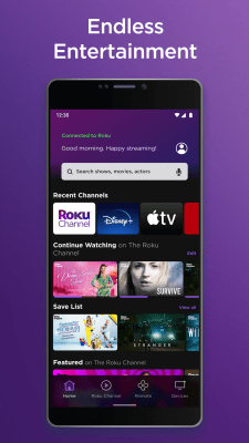 Screenshot of the application The Roku App - #3