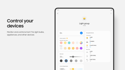 Screenshot of the application SmartThings (Samsung Connect) - #8