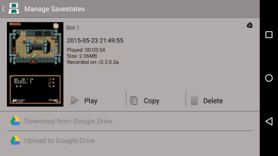 Screenshot of the application DraStic DS Emulator - #6