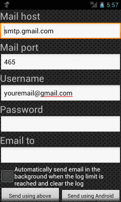 Screenshot of the application WebDAV Server Ultimate - #7