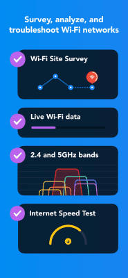 Screenshot of the application NetSpot - WiFi Analizer - #3