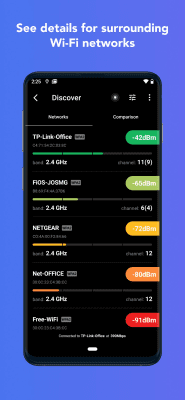 Screenshot of the application NetSpot - WiFi Analizer - #6