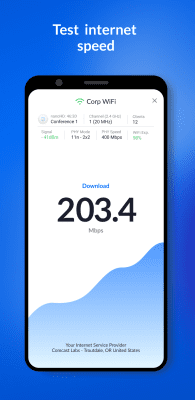 Screenshot of the application WiFiman - #3