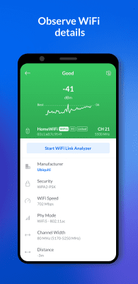 Screenshot of the application WiFiman - #5