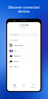 Screenshot of the application WiFiman - #6