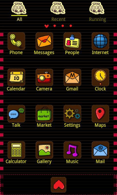 Screenshot of the application Low CO2 Theme GO Launcher EX - #2