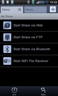 Screenshot of the application File Expert ClassicBlack Theme - #4