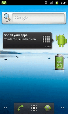 Screenshot of the application Battery Widget+ StylePack - #4