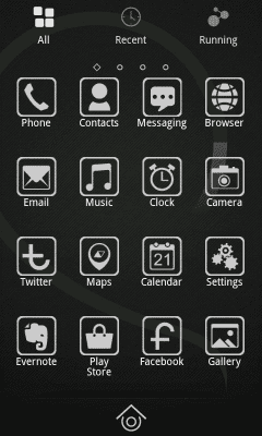 Screenshot of the application SP GO Locker Theme - #2