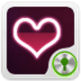 Download Red heart Theme GO Locker