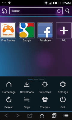 Screenshot of the application ICS Boat Browser Mini Theme - #2