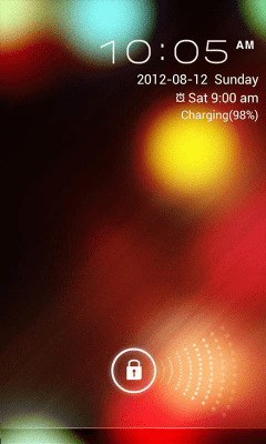 Screenshot of the application JellyB GO Locker Theme - #2