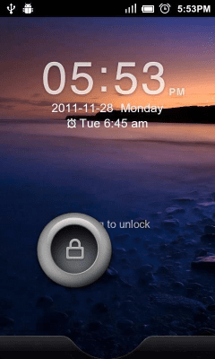 Screenshot of the application GO Locker Sense Theme - #2