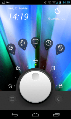 Screenshot of the application Knobs Toucher Theme GO - #8