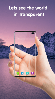 Screenshot of the application Transparent Live Wallpaper - #2