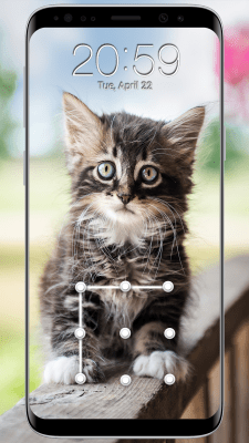 Screenshot of the application Cat Pattern Screen Lock - #4