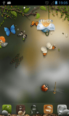 Screenshot of the application Dryad(Go Launcher Super Theme) - #3