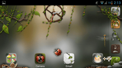 Screenshot of the application Dryad(Go Launcher Super Theme) - #6