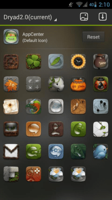 Screenshot of the application Dryad(Go Launcher Super Theme) - #7