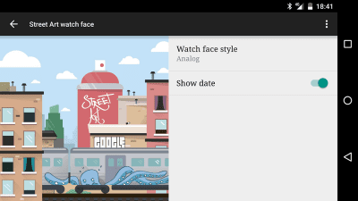 Screenshot of the application Street Art - #5