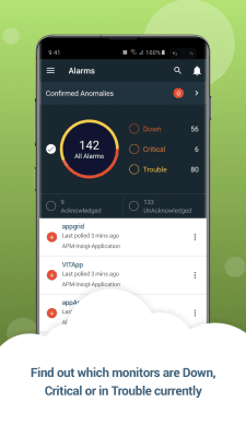 Screenshot of the application Zoho Site24x7 - #2