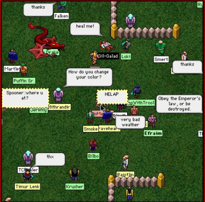 Screenshot of the application Clan Lord - #2