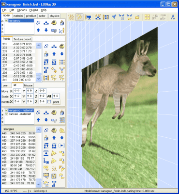 Screenshot of the application LODka 3D - #2