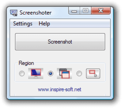 Screenshot of the application Zpired Screenshoter - #2