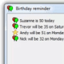 Download Zhorn Software Birthday Reminder