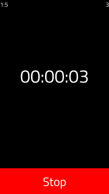 Screenshot of the application Reward Timer - #2