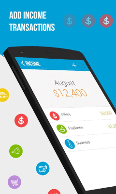 Screenshot of the application Expense Manager - #2