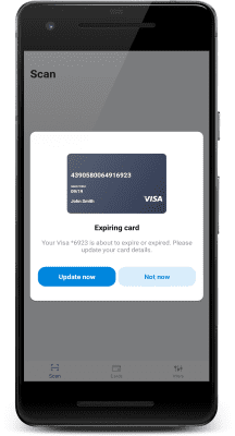Screenshot of the application Contactless Credit Card Reader - #6