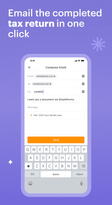 Screenshot of the application e-taxfiller: edit pdf forms - #2