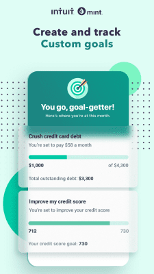 Screenshot of the application Mint: Budget, Bills, & Finance Tracker - #4