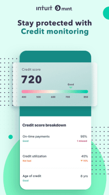 Screenshot of the application Mint: Budget, Bills, & Finance Tracker - #5