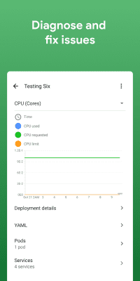 Screenshot of the application Cloud Console - #4