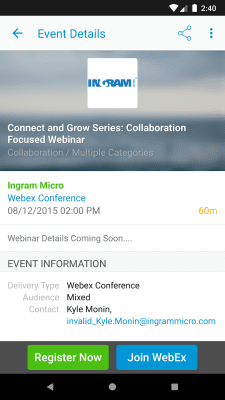 Screenshot of the application Cisco Disti Compass - #3