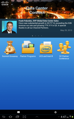 Screenshot of the application Cisco Data Center Connect - #2