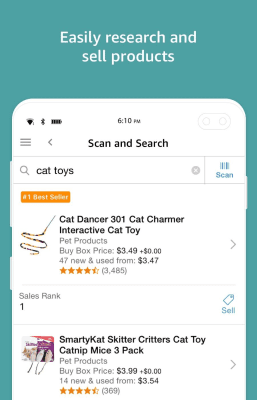 Screenshot of the application Amazon Seller - #8