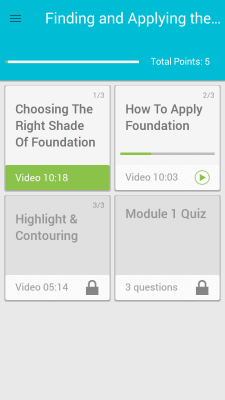 Screenshot of the application How to apply makeup - #2