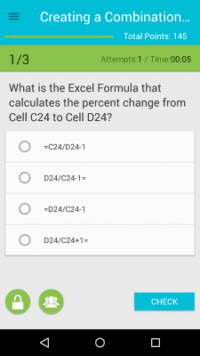 Screenshot of the application Learning Professional Excel - #3