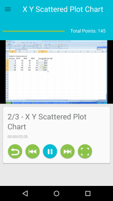 Screenshot of the application Learning Professional Excel - #6